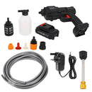 Akku-Hochdruckreiniger Kabellos 600W 350 PSI mit Schlauch und 2x 1500mAh Akkus-11