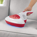 CLEANmaxx Milben-Handstaubsauger Antimilben-Sauger mit UV-C-Licht & Filter ROT-2