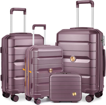 Sea choice Hartschalenkoffer Set 4 Teilig S/M/L/XL Reisekoffer mit TSA Schloss