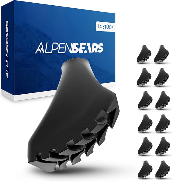 Alpen Bears Wanderstockaufsätze 14x Aufsatz