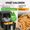 MAXXMEE Heißluft-Fritteuse Digital 3L Heißluftofen, Grill & Fritteuse 1300W-8