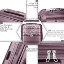 Sea choice Hartschalenkoffer Set 4 Teilig S/M/L/XL Reisekoffer mit TSA Schloss-5