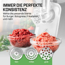 Kochwerk Fleischwolf Wurstmaschine Spritzgebäck Wurstfüller Zerkleinerer-4