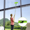 4m Fensterreiniger mit Langem Griff 2-in-1 Set Glaswischer Verstellbar-8