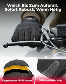 Motorrad Handschuhe Herren PU-Schaum Motorradhandschuhe Touchscreen Anti-Rutsch-4