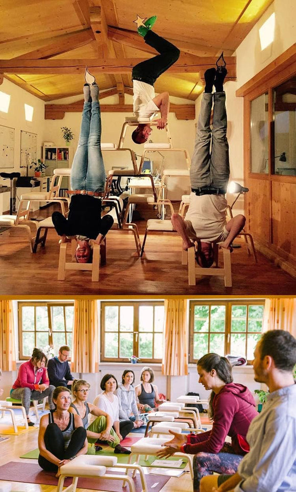 Yoga Kopfstandhocker Kopfstandstuhl Kopfstandstuhl Kopfstand Bank Inversion