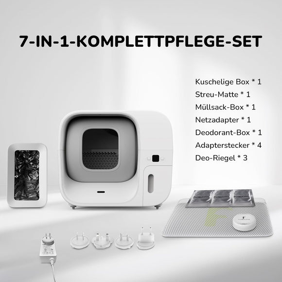Furbulous FB001 Selbstreinigendes Katzenklo Katzentoilette Deo App-Kontrolle 60L