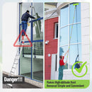 4m Fensterreiniger mit Langem Griff 2-in-1 Set Glaswischer Verstellbar-4