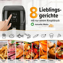 MAXXMEE Heißluft-Fritteuse Digital 3L Heißluftofen, Grill & Fritteuse 1300W-3