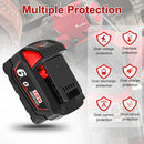 M18 18V 6,0Ah Ersatzakku für Milwaukee 18V Kompatibel mit Milwaukee Werkzeug-7