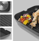 N8WERK Aluguss Grillpfanne Bratpfanne Induktion Antihaft Steakpfanne 28 cm-3