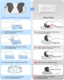 Orthopädisches Kissen Nackenstützkissen Ergonomisch Kopfkissen Memory Foam-5