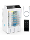 Mobile Klimaanlage 1000 ml Tank Leise Timerfunktion 4 Geschwindigkeiten LED-1