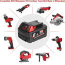 M18 18V 6,0Ah Ersatzakku für Milwaukee 18V Kompatibel mit Milwaukee Werkzeug-4