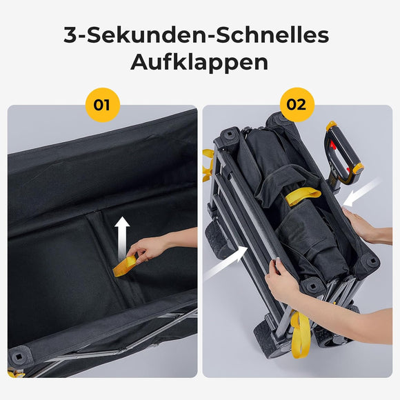 BougeRV Elektrischer Bollerwagen mit 250W-Doppelmotor 133Wh 250L Kapazität