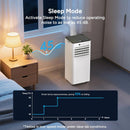 DR.PREPARE Mobiles Klimagerät 7000 BTU 4 in 1 Mobile Klimaanlage Fernbedienung-4