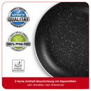 Mama Rossi Aluminium Pfanne Bratpfanne 24cm antihaft Küchenpfanne Ofenpfanne-3