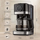 Barista Kaffeemaschine Glaskanne Timer Touchdisplay Filtermaschine Filterkaffee-6