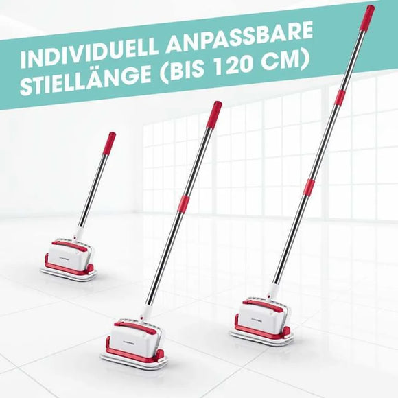 CLEANmaxx Akku Scheuerbürste Schrubber Boden Reinigungsbürste Wischmopp kabellos