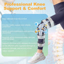 Kniebandage Knieorthese Scharniergelenk Sport Kniestütze Schoner Verstellbar-8