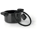 N8WERK Energiespartopf Schnellkochtopf 24 cm Aluminium Aluguss 5,8L Schwarz-1