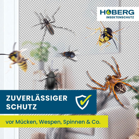 HOBERG Fliegengitter Insektenschutz Magnetisch