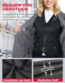 KEMIMOTO Beheizbare Weste für Damen 3 Heizstufen Motorrad Outdoor Camping-5