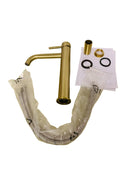 Rea Waschtischarmatur LUNGO BRUSH GOLD HAUT Wasserhahn Badarmatur aus Messing-3