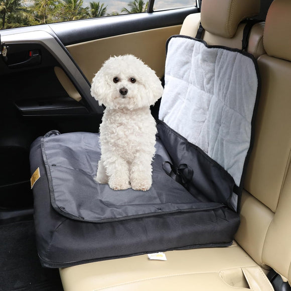 BingoPaw Hunde Autositz mit Befestigungsgurten Wasserdicht Rutschfest 66x55x49cm