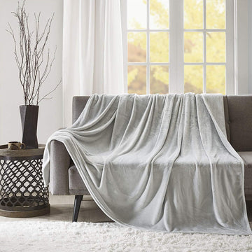 Flauschig Weich Kuscheldecke Tagesdecke Flanell-Überwurf Fleecedecke 200 x 240cm