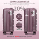 Sea choice Hartschalenkoffer Set 4 Teilig S/M/L/XL Reisekoffer mit TSA Schloss-3