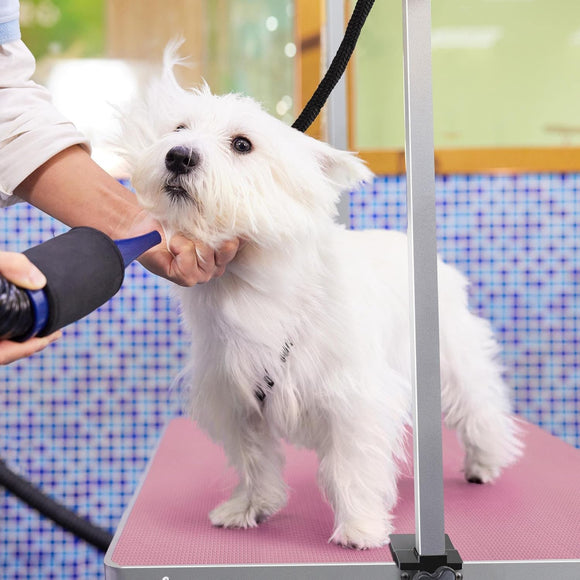 Hund Trimmtisch Schertisch Hundepflegetisch mit Unterkorb Hundefriseurtisch