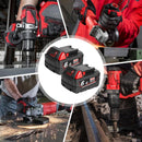 M18 18V 6,0Ah Ersatzakku für Milwaukee 18V Kompatibel mit Milwaukee Werkzeug-6