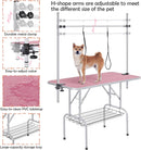 Hund Trimmtisch Schertisch Hundepflegetisch mit Unterkorb Hundefriseurtisch-4