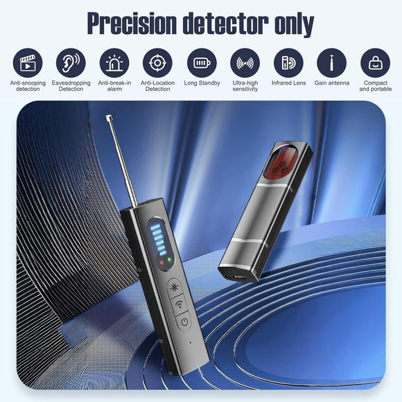 Kameradetektor für Anti Spionage Wanzen RF-Signal-Detektor Wireless 5 Stufen