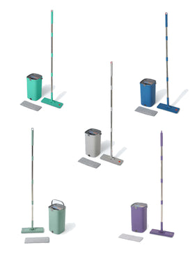 Clever In & Out Mop Wischmop Boden Reiniger Bodenwischer Eimer und Wischer Mopp