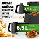 GOURMETmaxx Heißluftfritteuse Doppelkammer 10L-4