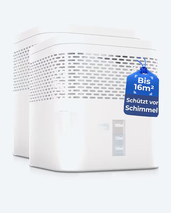 2x Luftentfeuchter Air One Lite inkl. 2x 450g Granulat