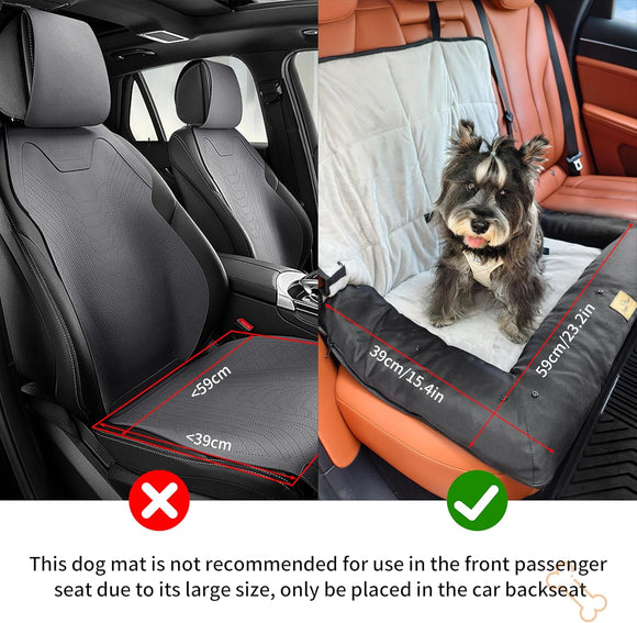 Hunde Autositz für große Hunde 3-in-1 mit Gurten Rutschfest 85 x 54 x 50 cm