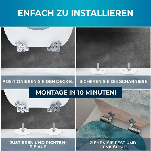 Benkstein WC Sitz Absenkautomatik Toilettendeckel