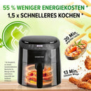 GOURMETmaxx Heißluftfritteuse 4,5L Airfryer 1400W-5