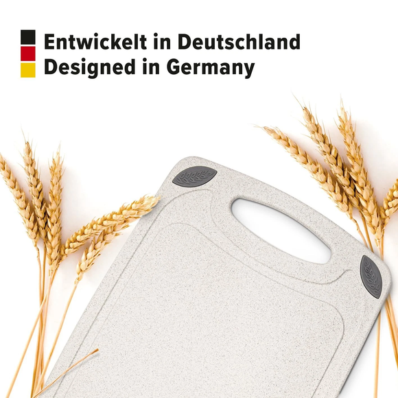 Exitoso Schneidebrett Küchenbrett Servierbrett aus "Weizenstroh"