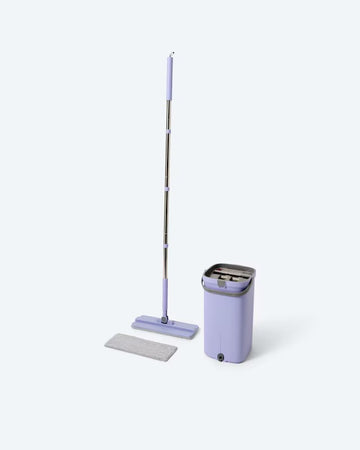Kaufen lila Clever In &amp; Out Wischmop 3.0 Boden Reiniger Bodenwischer Eimer und Wischer Mopp