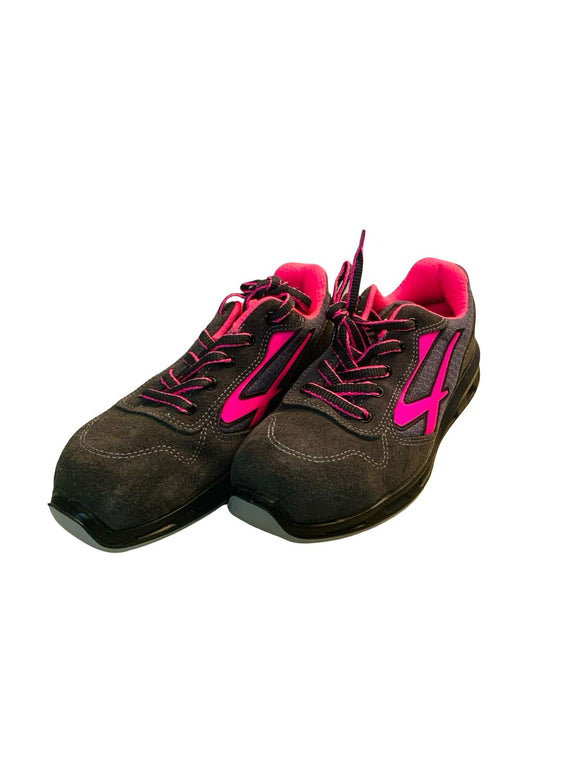 U-POWER Unisex Verok S1PS FO SR Sicherheitsschuhe Pink Rose Größe 38