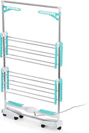 EASYmaxx Wäscheständer elektrisch Gebläse Wäsche Turm Trockner Kleider Ständer-14