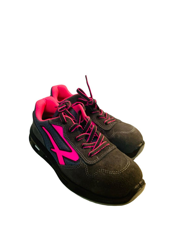 U-POWER Unisex Verok S1PS FO SR Sicherheitsschuhe Pink Rose Größe 38