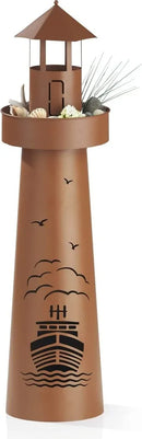Hoberg LED Dekosäule Leuchtturm Metall 70 cm-1