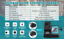 Ersatzakku Kompatibel mit Makita 18V Akku 5,5ah 5500mAh mit DC18RC Ladegerät-8