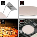 LANDMANN Pizzastein Brotbackstein 30,5 cm Backofen Grillstein Backstein Set-3