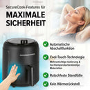GourmetMAXX Heißluftfritteuse 2,3L Heißluft Ofen-7